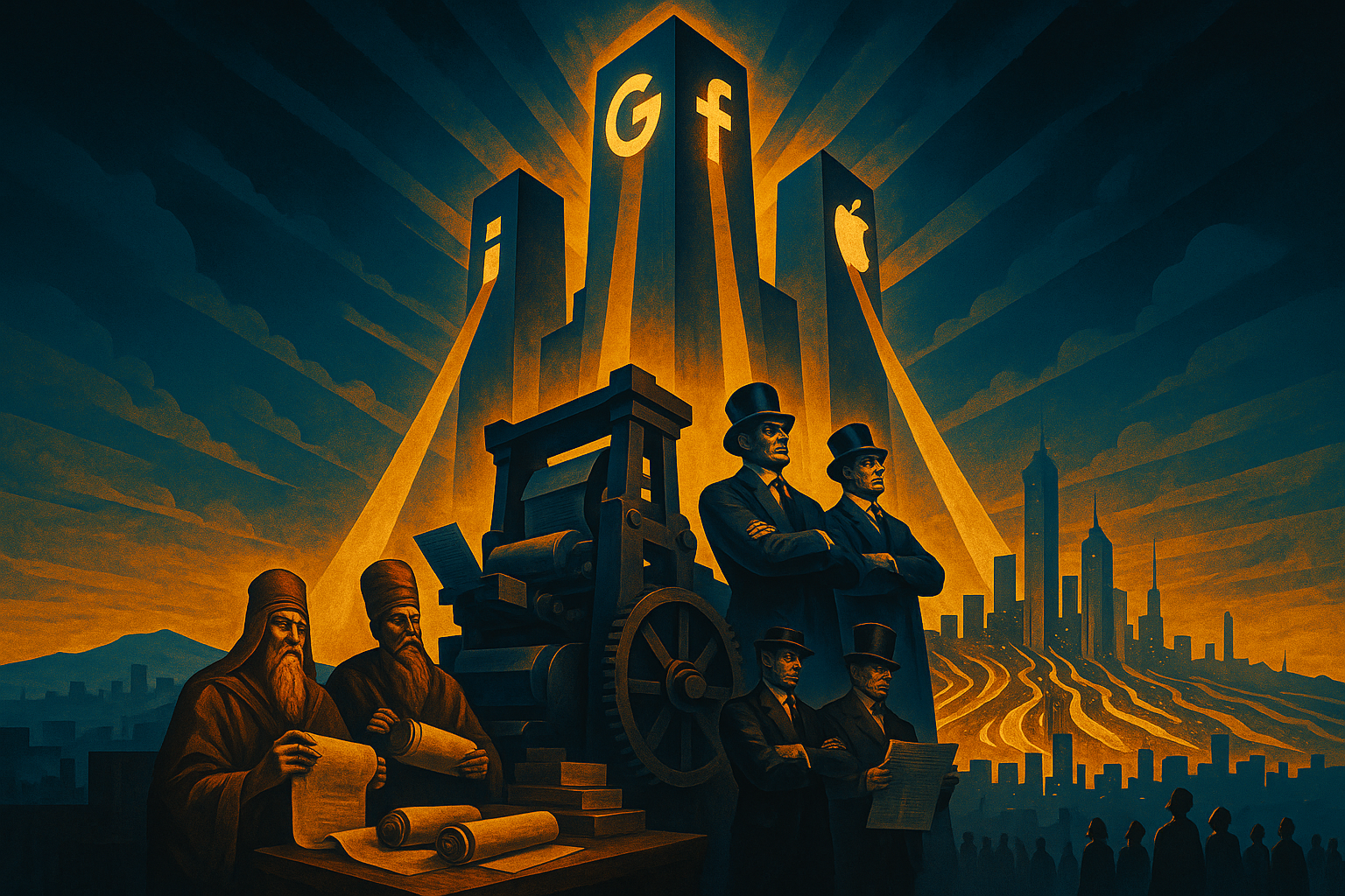 The evolution of information gatekeepers — from ancient scribes to tech monoliths