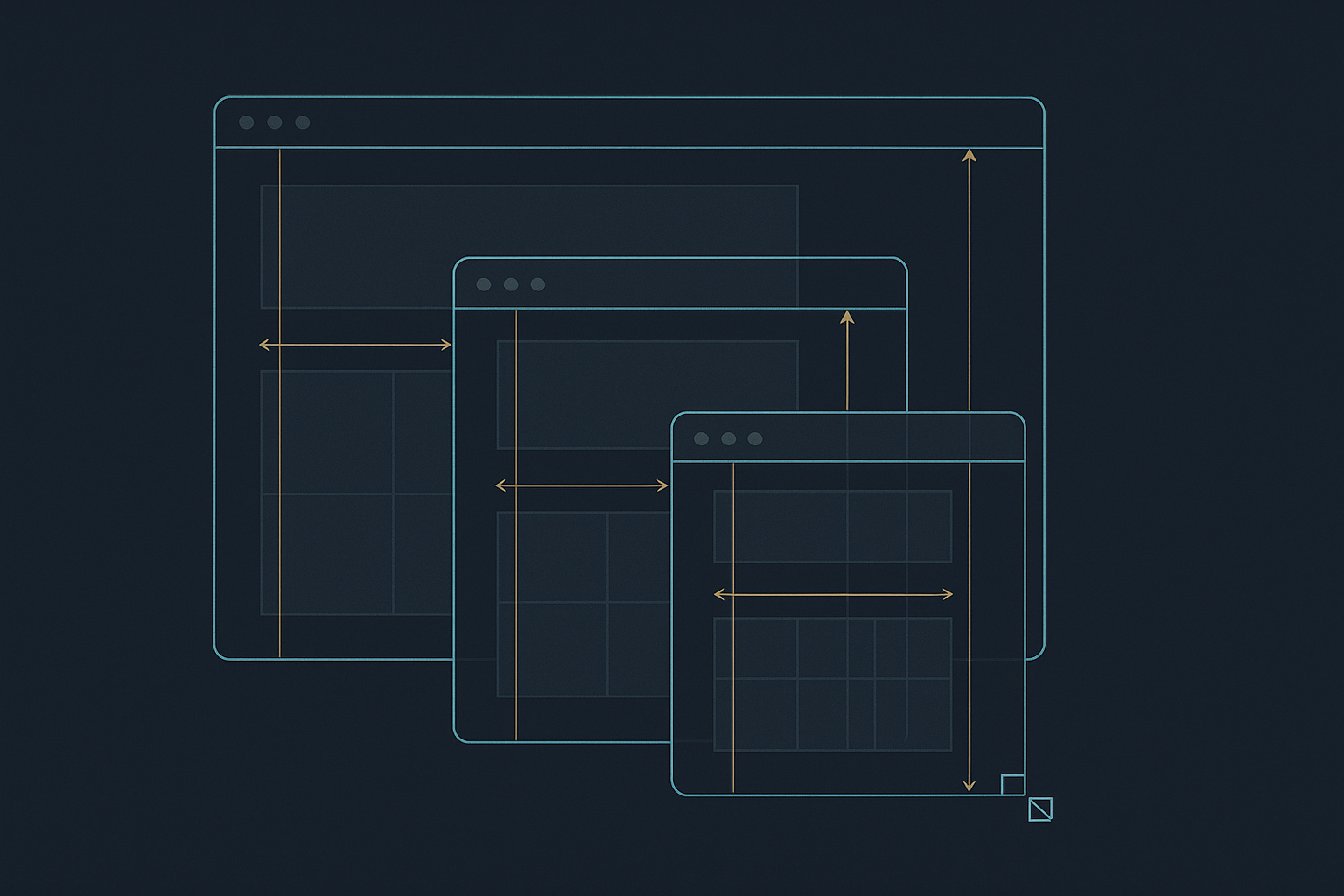 CSS responsive design in windows