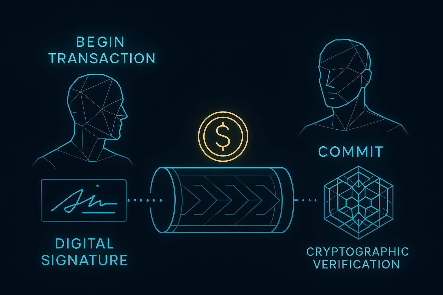 Transaction lifecycle with BT and CT