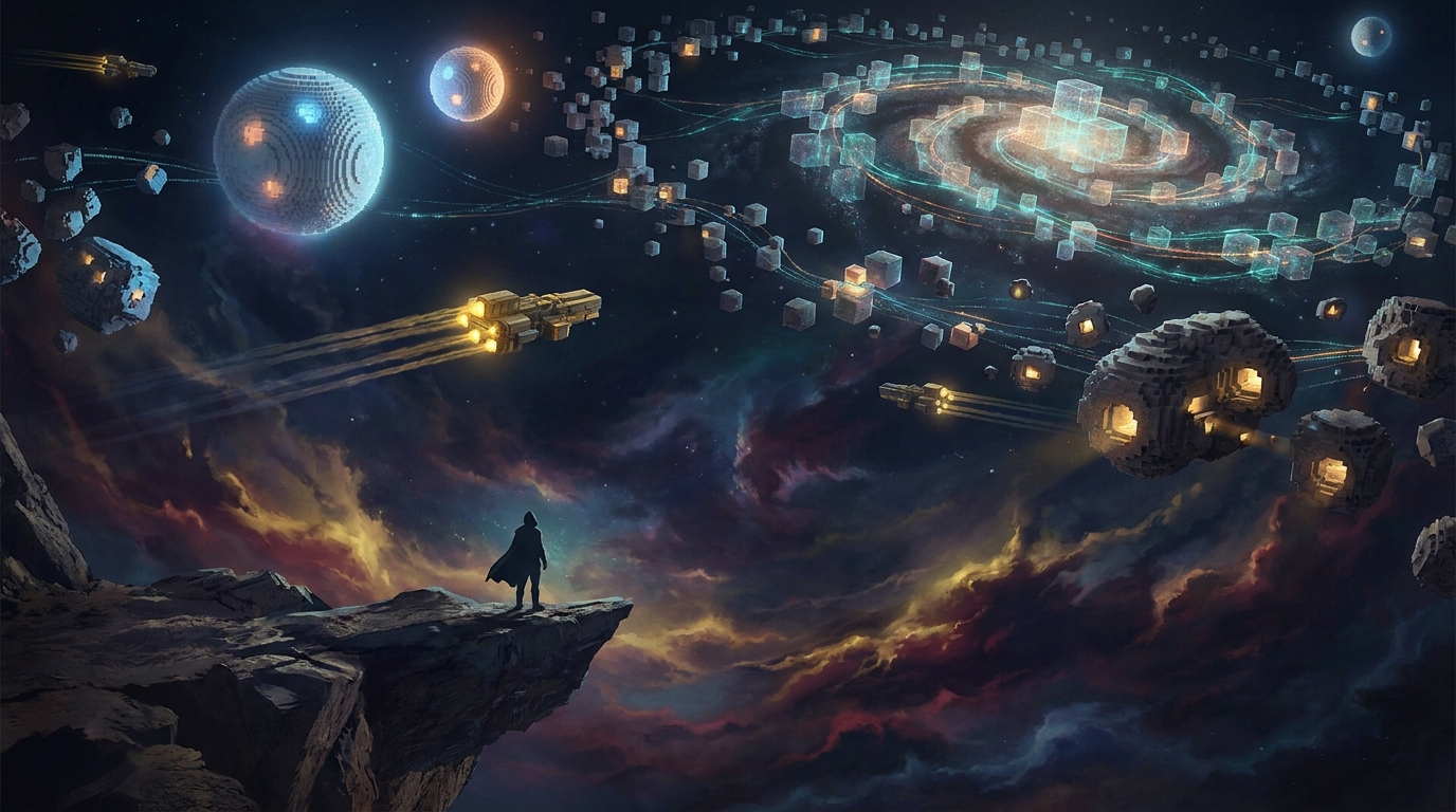 The infinite voxel multiverse